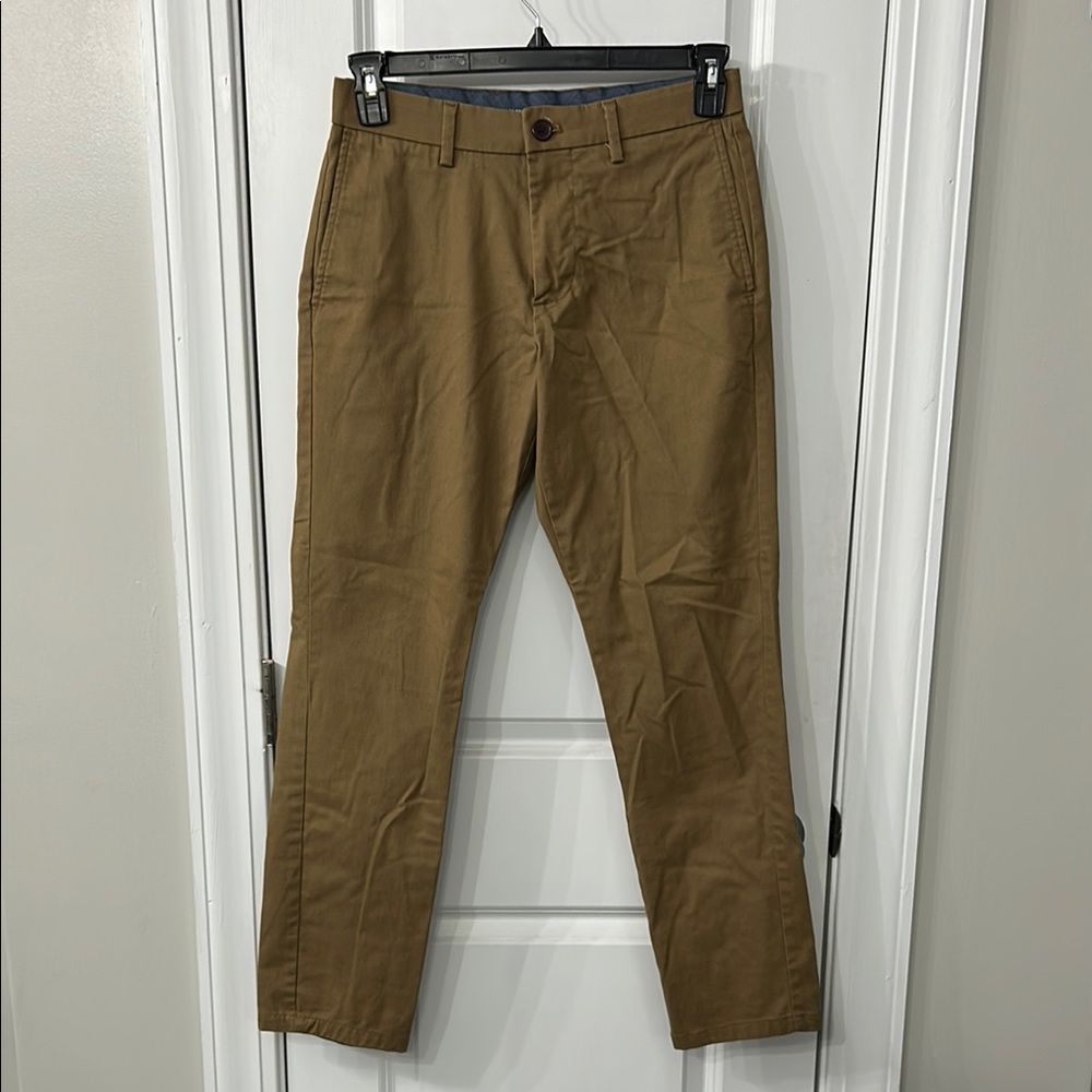 Old Navy Tan Chinos Classic Cotton Twill